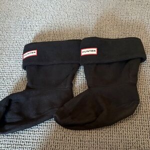 Hunter Black Fleece Boot Socks